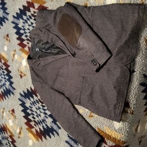 Dark grey stripped sports jaket
